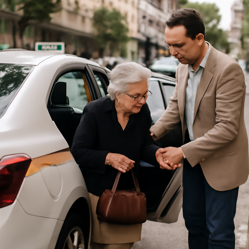 Mobilidade acessível para idosos: como comparar opções de transporte com segurança e conforto